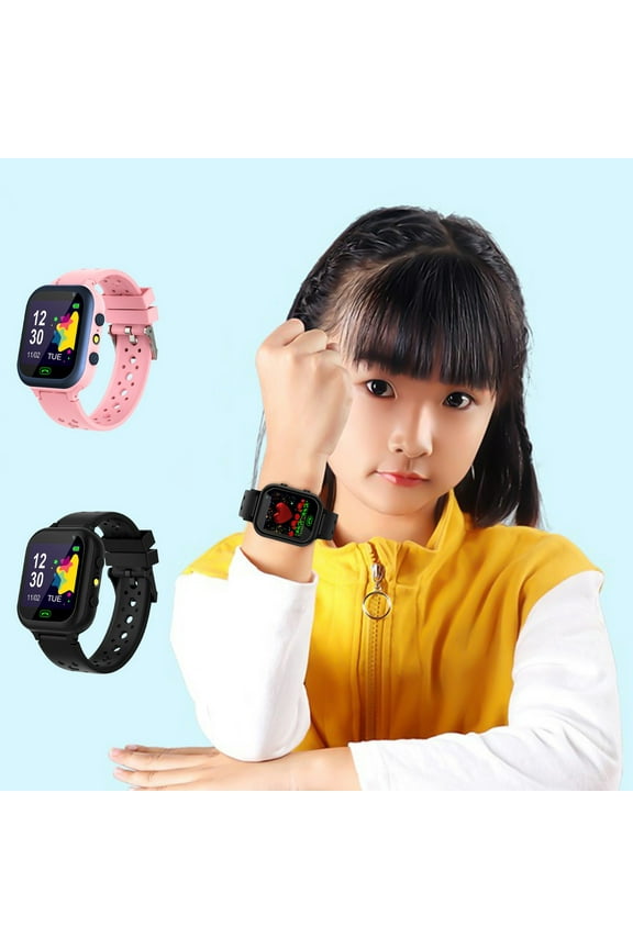 Kids Smart Watch For Boys Girls Ages 3-12 With Games Video Camera Music Player Call 12/24 Hour Clock Flashlight Calculator HD Touchscreen Electronics Gadgets Today Prim