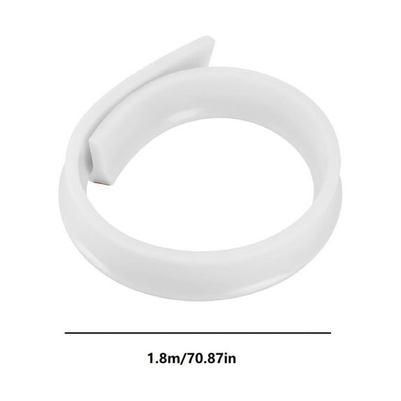 Viflosae Kitchen Essentials Rubber Self-adhesive Sealing Strip,Wet And Dry Separation Kitchen And Bathroom Strip for Kitchen Counter of Big Family