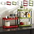 thumbnail image 1 of Viflosae Kitchen Shelves Corner Shelf Bathroom Desktop Storage Rack Office and Household Large Capacity Storage Rack Bedroom Living Room Kitchen Multifunctional Storage Rack, 1 of 7
