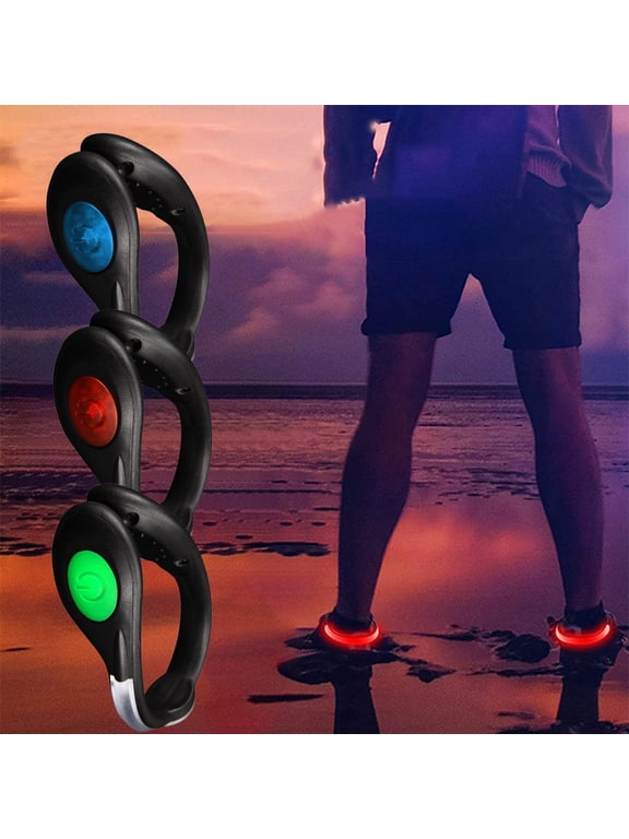 LED Shoe Lights for Running at Night - Shoe Clip Light LED Night Running Light Outdoor Sports Light for Men WomeFlash Strobes for Jogging, Walking, Cycling, Halloween Gear