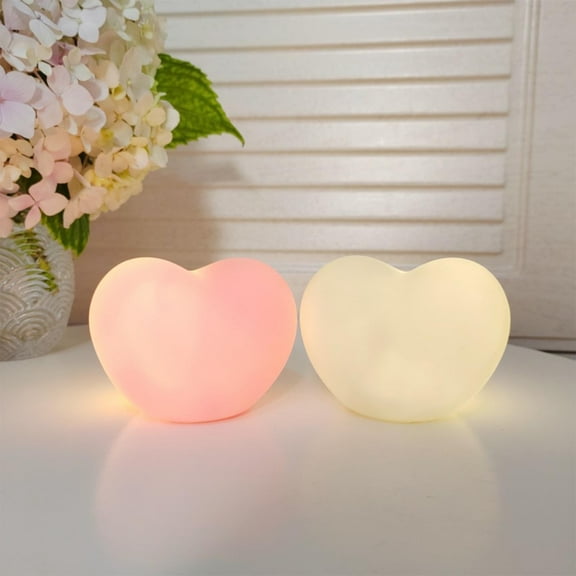 Viflosae Love Night Light Valentine's Day Romantic Atmospheres Light Bedroom Sleep Night Light Desktop Decoration Valentines Day Gifts for Her Lightning Gift for Anniversary, Birthday, Christmas