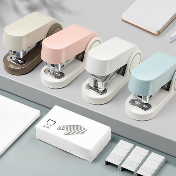 Viflosae Mini Stapler Stapler Mini Stapler Compact Cute and Portable Effortless Stapling for Students and Office Use