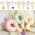 thumbnail image 1 of Viflosae Neck Pillows Ergonomic Pillow Ice Silk Cool Feeling Question Mark Pillow Office Nap Pillow Student Cushion Car Load Neck Pillow Cute Flocky Gift Pillow, 1 of 7
