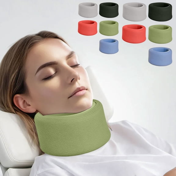 Viflosae Neck Support Neck Pillow Four-Season Neck Support Collar Office Cervical Protection Neck Brace forward Head Posture Correction Aid for Sleeping, Travel, and Daily Support