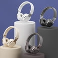 thumbnail image 1 of Viflosae Noise Cancelling Headphones Wired Headphones Bluetooth Headphones Over Ear Foldable Wireless and Wired Stereo Headset for Cell Phone PC Soft Earmuffs Light Weight for Prolonged Wearing, 1 of 9