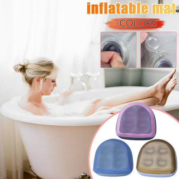 Viflosae Office Chair Cushion Desk Chair Cushion 1PC Adult Spa Inflatable Cushion Chair Backrest wirh Suction Cup Inflatable Cushion for Passenger Seat