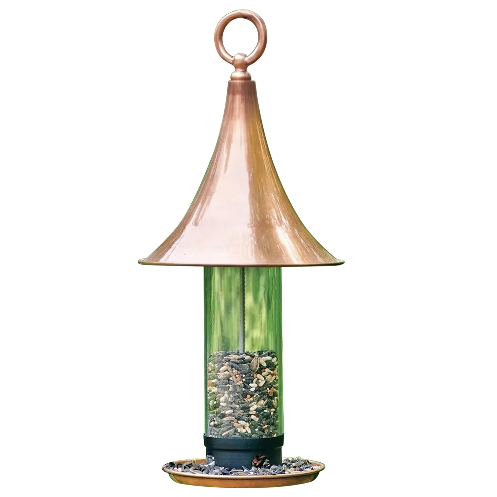 Viflosae Outdoor Garden 2-in-1 Bird Feeder Automatic Hanging Garden ...