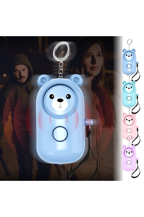 Personal Alarm Keychain For Women, Men, Kids, Children, & Elderly, 130dB Self Alarm With LED Light Electronics Gadgets Items