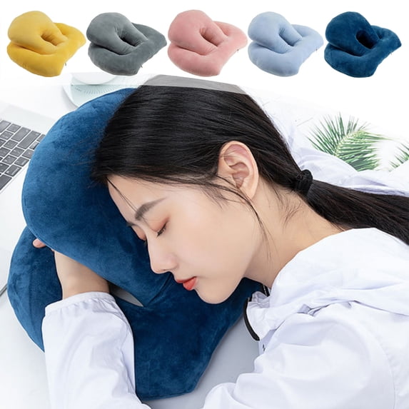 Viflosae Pillows for Bed Soft Pillows for Sleeping Multifunctional Hollow Desktop Sleeping Pillow Office Lunch Break Pillow Sleeping Nap Pillow The Table