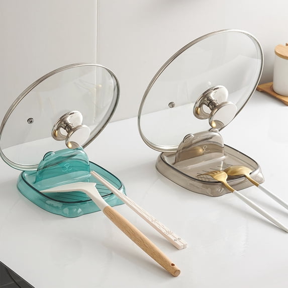 Viflosae Pot Lid Holders Pots and Pans Organizer Under Cabinet Kitchen Spatula Rack Lid Holders Countertop Lid Holders Kitchen Gadgets Kitchen Countertop Organization Kitchen Lid Storage