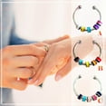 thumbnail image 1 of Viflosae Ring Womens Rings Beads Rings Adjust Spinners Rings Pack Stackable Rings for Anxiety Women Men Gift, 1 of 5