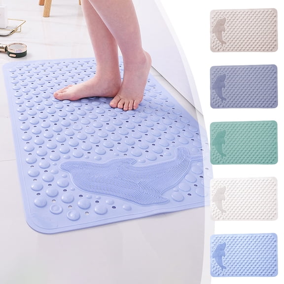 Viflosae Rugs for Living Room Bath Mats for Bathroom Bathroom Non Slip Mat Bathroom Bath Mat Shower Room Waterproof and Non Fall Mat Household Toilet Floor Mat with Suction Cup