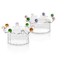 thumbnail image 1 of Viflosae Salad Bowl Salad Bowl with Lid High Borosilicate High Temperature Glass Bowl Colorful Dessert Oatmeal Yogurt Bowl, 1 of 9
