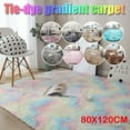 thumbnail image 1 of Viflosae Shower Rug Bathroom Rugs Soft Modern Area Rug Home Decor Carpet Plush Floor Mat Living Room Bedroom Accent Anti Slip Thick Cozy Stylish Design, 1 of 5