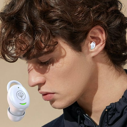 Viflosae Sleep Earbuds Wireless Bluetooth Headset Bluetooth 5.3 Mini In Ear Microphone Wearable Earphones For Sleeping Electronics Gadgets