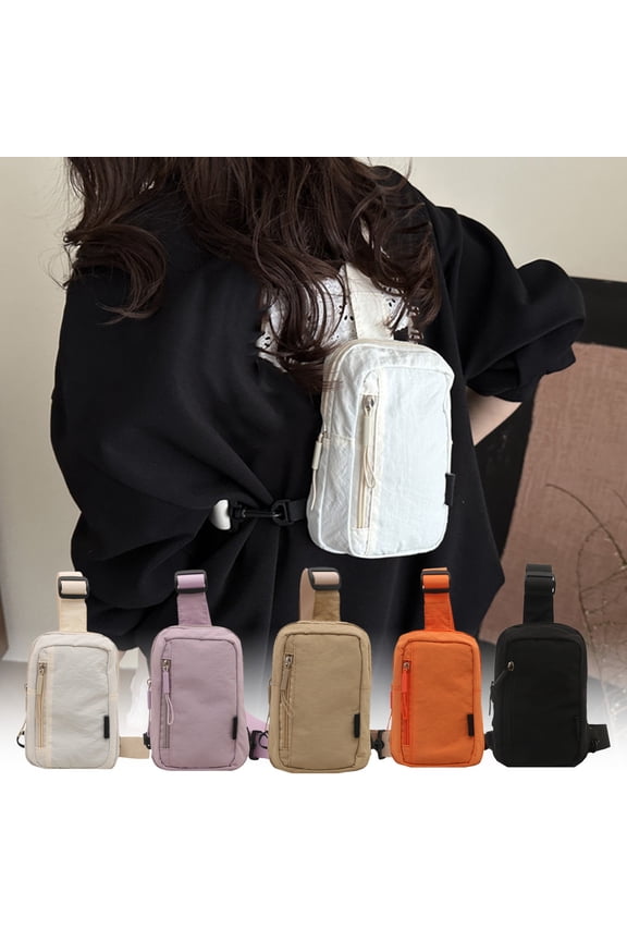 Sling Bag for Women Shoulder Bag Multifunctional Uncomplicated Chest Bag Suitable for Outdoor Travel Messenger Bag Commut Backpack Mini Mobile Phone Bag for Travel Hiking Work