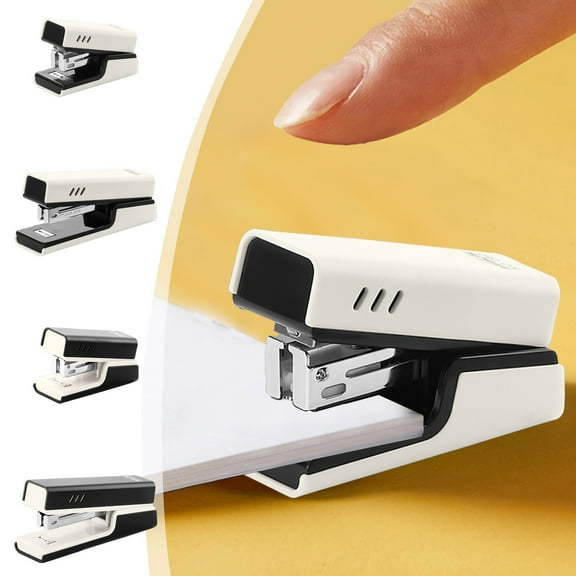 Viflosae Small Stapler Stapler Small Stapler Large and Small Office Stapler Thickened Multi Functional Home Use for Binding