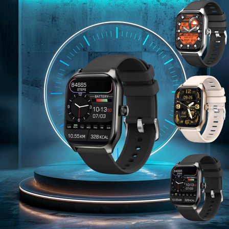 Viflosae Smart Sports Watch HD Smart Bracelet Advanced Bluetooth Calling And Extra Long Battery Life Customised Dials With Multiple Patterns 2.02-inch HD Display Electronics G