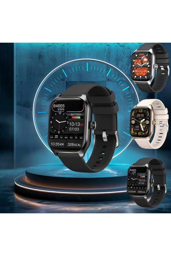 Smart Sports Watch HD Smart Bracelet Advanced Bluetooth Calling And Extra Long Battery Life Customised Dials With Multiple Patterns 2.02-inch HD Display Electronics G