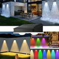 thumbnail image 1 of Viflosae Solar Lights Outdoor Decorative Solar Outdoor Garden Light Waterproof LED Hill Light Effect Wall Sconce Garden Enclosure Light IP65 Waterproof White Light Warm Light Colorful, 1 of 9