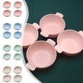 thumbnail image 1 of Viflosae Soup Bowls Ceramic Bowl 4 Sets Of Wheats Orange Stems Double Ear Bowls Thickened Complementary Food Bowls Antis Drop Noodles Bowls And Heat Resistants Tableware, 1 of 7