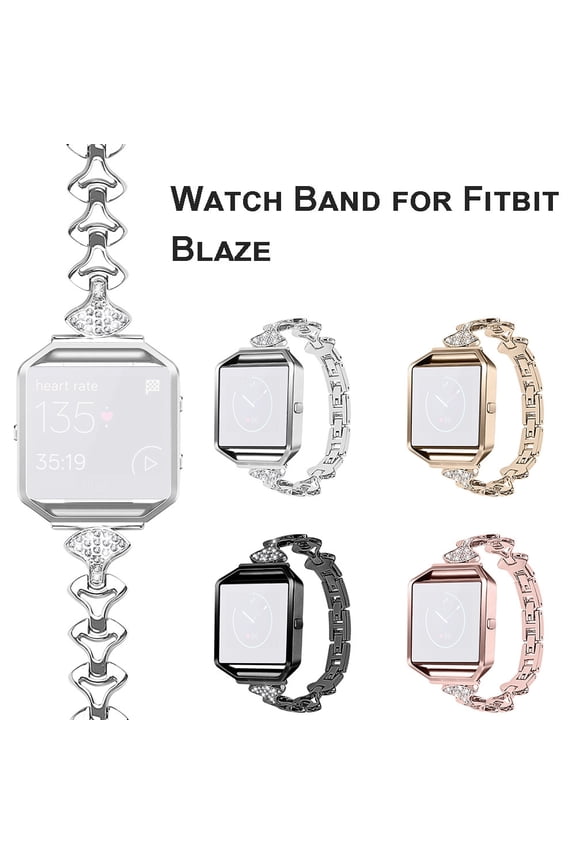 Stainless Steel Bracelet Smart Watch Strap + Case Cover For Blaze Electronics Gadgets
