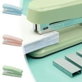 thumbnail image 1 of Viflosae Stapler Staplers for Desk Morandis Color Energy Saving Stapler Small and Portable Binding Machines Student Stapler Office Stapler for Binding, 1 of 7