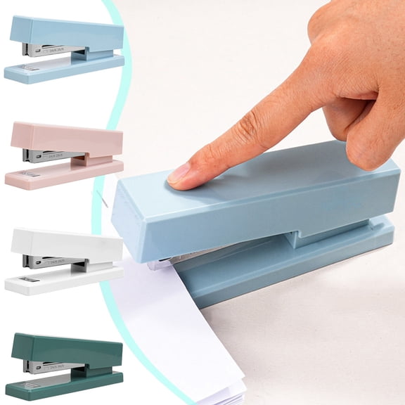 Viflosae Staplers for Desk Mini Stapler Student Effortless Stapler Large Standard Handheld Small Multi Functional Stapler