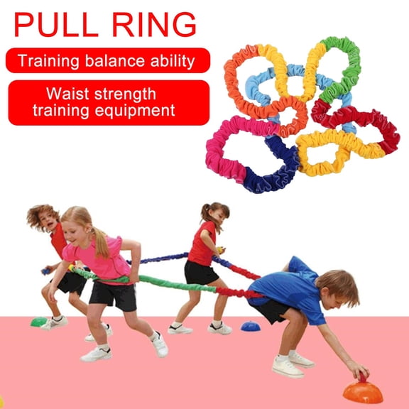 Viflosae Stretchy Resistance Band Set for Exercise Cooperative Training Elastic Fitness Bands for Home Gym Yoga Pilates Strength Rehab Warmups Use