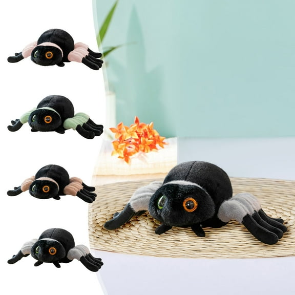 Viflosae Stuffed Doll Gifts for First Birthday Girl Big-eyed Spider Doll Wacky Cute Doll Put Doll Toy Gift Screen-Free Entertainment