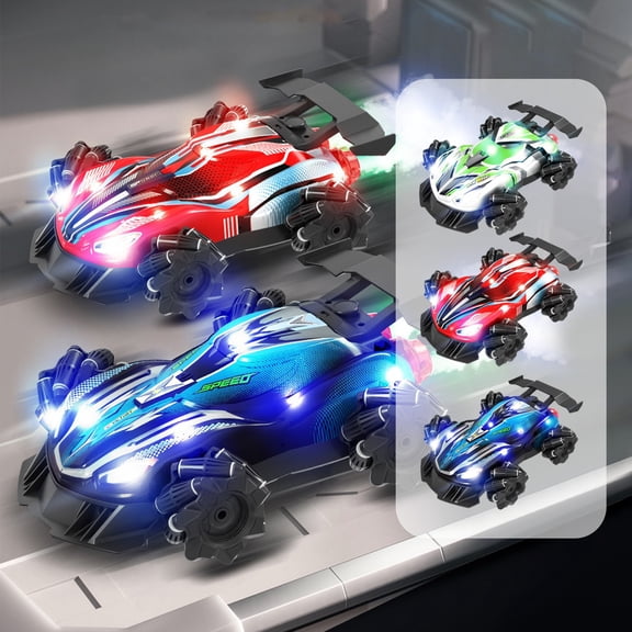 Viflosae Summer Toys Interactive & Electronic Spray Lighted Car , Wireless Remote Control Drift Racing Car ,sportiness Music Car , Rechargeable Off-road Running Car Toys