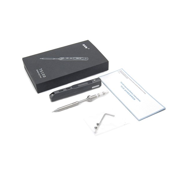 Viflosae TS100 Soldering Iron Kit USB Port Screen Stylish Detachable Electronics Gadgets