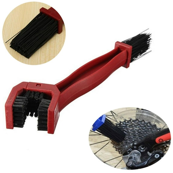Viflosae Thin Hard Bristle Cleaning Brush Mountain Bike Accessories Cleaning Brush,Chain Sprocket Chain Cleaning Brush Multifunctional Crevice Gap Cleaning Brush Tool Detailin