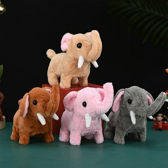 Viflosae Toys for 8 Year Old Boy Battery Operated Walking Plush Toy for Children Realistic Small Animals with Sound Function and Independent Soft Interactive Play Companion