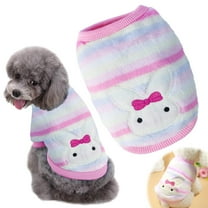 Viflosae Toys for Girls 3-5 Dog Sweaters for Small Dogs Girl Cute Puppy Teacup Chihuahua Dog Coat Clothes Puppy Outfit Size XXXS XXS XS Warm Flannel Small Dog Sweaters for Winter
