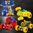 thumbnail image 1 of Viflosae Toy Cars Double-Sided Inertial Tumbling Car Stunt Toy For Kids Light-Up Toy Car 4 Year Old Boy Birthday Gift Interactive, 1 of 10