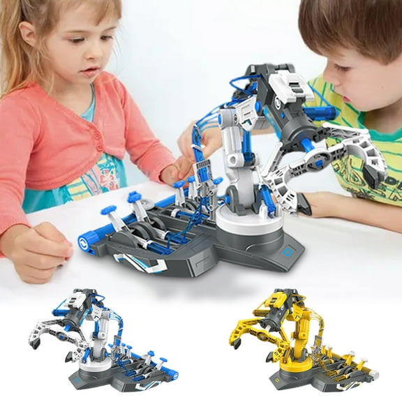 Viflosae Toys Toys Five Year Old Boy Gifts Santa Claus Toys 3 - In - 1 Mechanical Arm Building Set - Educational Toy for Handmade Science Ideal for Educational Institutions
