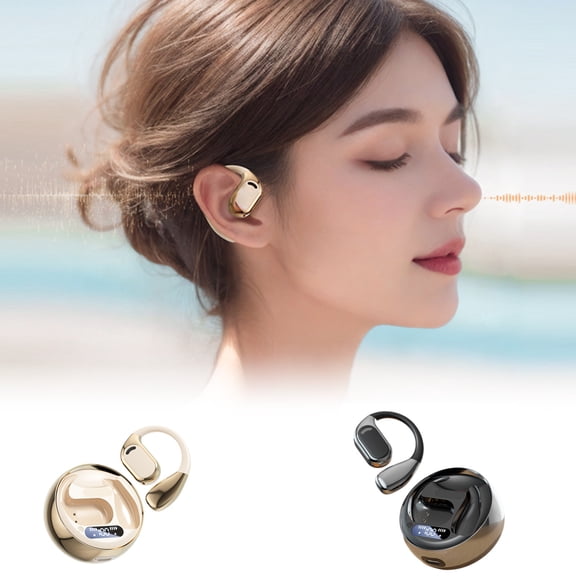 Viflosae Translator Earbuds Language Translator Device Smart Translation Earphones Wireless Earbuds - Open Noise Canceling Bluetooth Earphones with Screen No In-ear