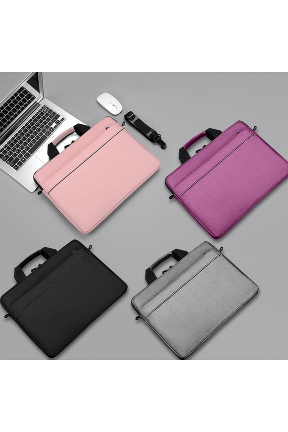 Travel Bagfor Women Laptop Sleeve Laptop Tote Shoulder Bag, 14In Laptop Or Tablet, Stylish,Fabric,Business Casual, Suitablefor Multiple Laptops Gray