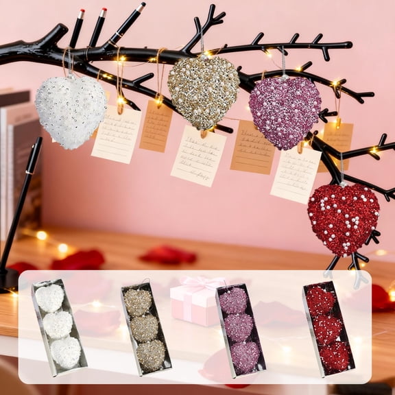 Viflosae Valentines Day Table Decor Gifts for Girlfriend Valentines Day Alien Decorative Ball Set Pendant Decoration Indoor Confessions Pendant Hanging Decoration Festival Gift