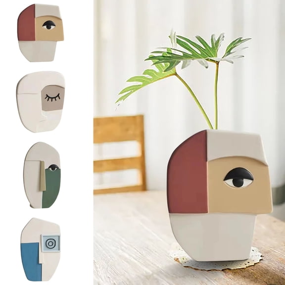 Viflosae Vases Home Decor Small Vases Vases Abstract Set Of Vases Decorative Pottery for Flowers Plants and Home Decor Abstract Consummate As Tall Table Centerpieces