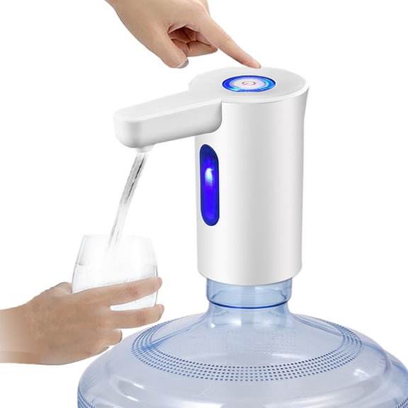 Viflosae Water Pump for 5 Gallon Bottle Electric 5 Gallon Water Dispenser USB Charging Water Bottle Pump,Low Noise Portable Water Dispenser Suitable to Camp Travel Home Office