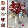 thumbnail image 1 of Viflosae Wedding Decorations for Reception Fake Outdoor Flowers Simulated Flower Home Decoration Wedding Handheld Flower Road Guide Wall Artificial Flower, 1 of 8