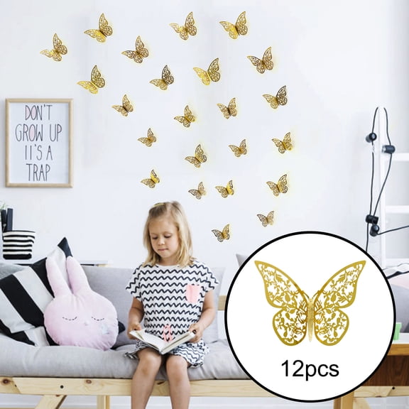 Viflosae Window Decals for Glass Windows Window Clings for Glass Windows 3D Hollow Wall Stickers Home Decor Cardboard Wall Stickers