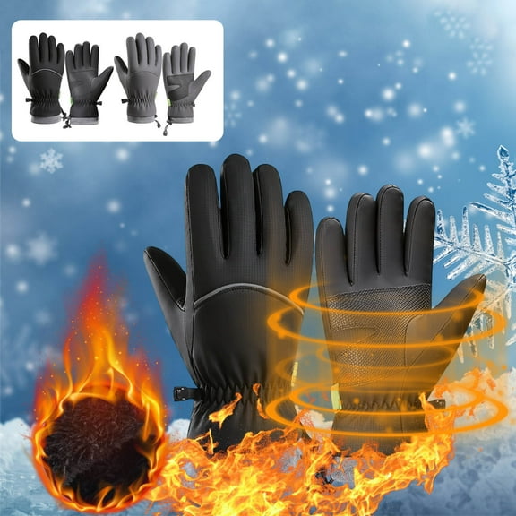 Viflosae Winter Gloves for Women Mens Driving Gloves Winter Outdoor Riding Warm Touches Screen Gloves Windproof Warm Sports Antislip Gloves for Cold Weather, Windproof, and Insulation