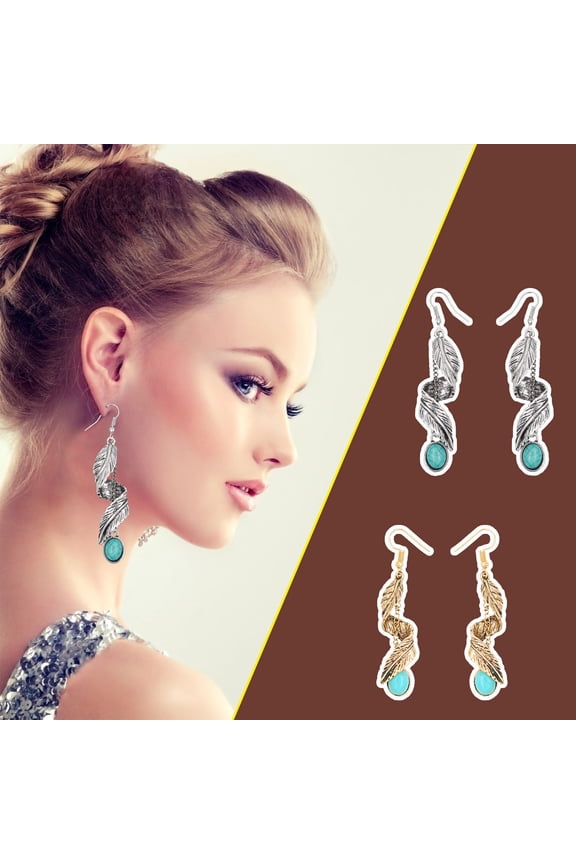 Women's Earrings Earrings Gifts Clock Color Screen Digital Display Touch-Control Wireless Bluetooth Earphones TWS-Headphones Earbuds Headset Long