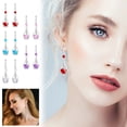 thumbnail image 1 of Viflosae Womens Earrings Cute Earrings for Women Valentine’s Day Tassel Earrings Are Trendy Fashionable Versatile Stylish and Elegant For Women for Everyday Wear, 1 of 6