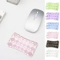 thumbnail image 1 of Viflosae Wrist Rest for Mouse Wrist Rest for Computer Keyboard Transparent Wrist Pad Crystal Mouse Hand Pillow Solid-color Wrist Rest Waterproof Hand Cushion Work Hand Pillow for Desk, 1 of 8