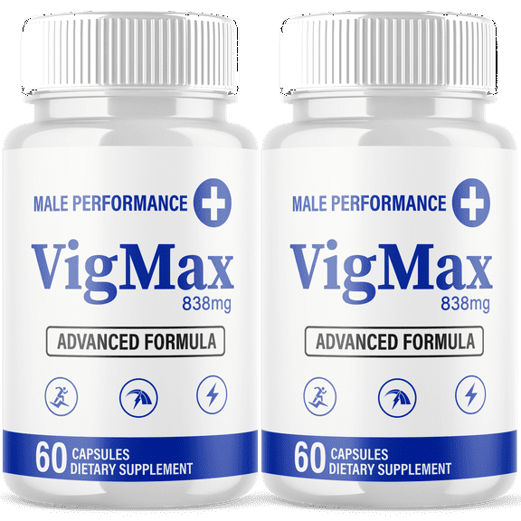 VigMax Advanced Formula Pills All Natural Vitamin Supplement Vig Max 120 Capsules