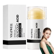 Vigewell Glycolic Body Stick, Glycolic Acid Exfoliating Stick, Smooth Brighten Even Skin Tone for All Skin Types.1Pcs